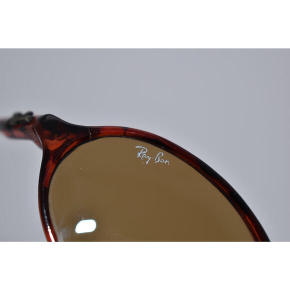 VINTAGE Ray-Ban Sidestreet Sunglasses Red Tortoise Bausch & Lomb - Picture 8 of 11